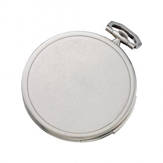 Swiss platinum open faced minute repeating lever watch Circa 1950