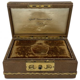 American open faced pentagonal lever dress watch Circa 1940