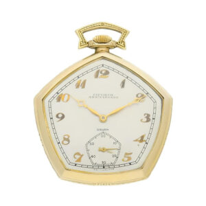 American open faced pentagonal lever dress watch Circa 1940