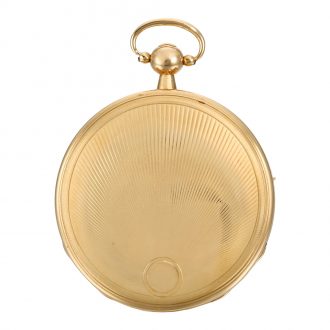 Swiss musical striking and repeating cylinder watch Circa 1820