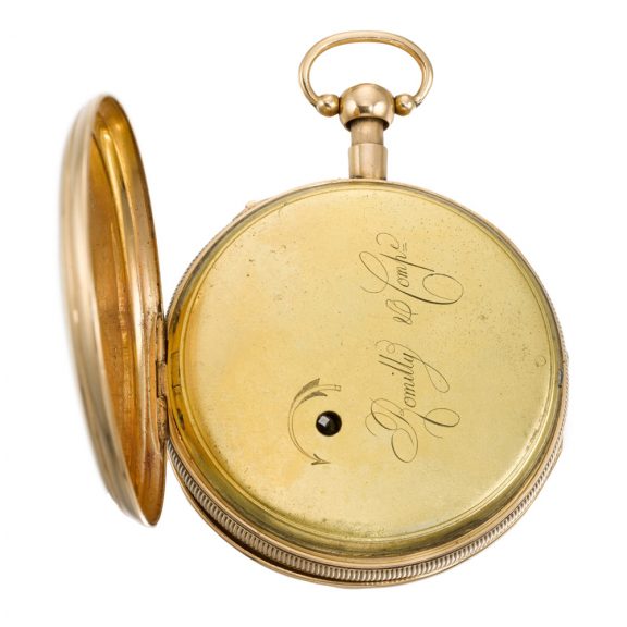 Swiss repeating automaton watch with jacquemarts Circa 1790 Swiss repeating automaton watch with jacquemarts Circa 1790
