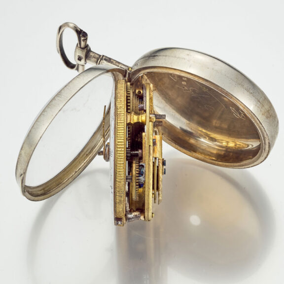 An English verge pocket watch in silver pair cases Circa 1790 An English verge pocket watch in silver pair cases Circa 1790