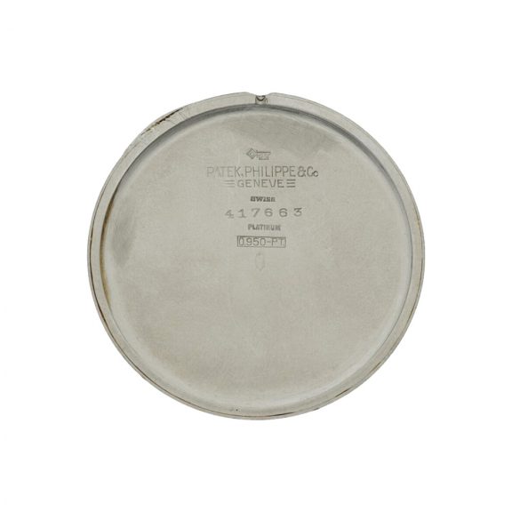 Swiss platinum open faced keyless lever pocket watch Circa 1940 Swiss platinum open faced keyless lever pocket watch Circa 1940