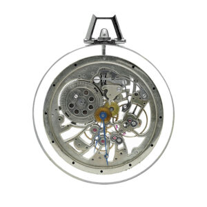Fine Swiss open faced skeletonised lever pocket watch Circa 1925