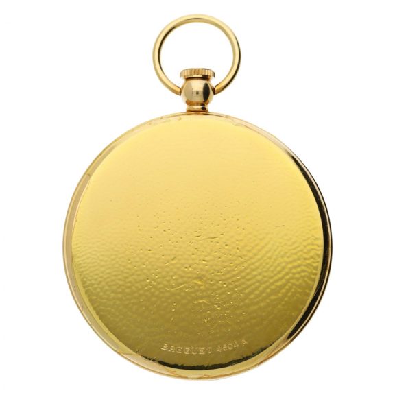Swiss yellow gold open faced lever dress watch Circa 1995 Swiss yellow gold open faced lever dress watch Circa 1995