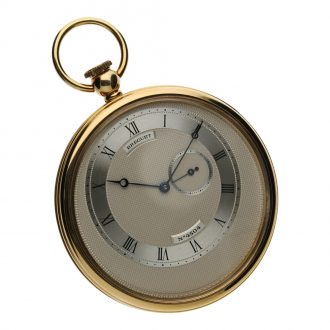 Swiss yellow gold open faced lever dress watch Circa 1995