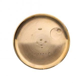 English open faced watch with decentralized time display Circa 1830