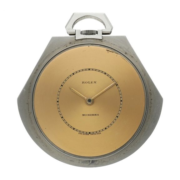 Swiss open faced pocket watch with contract case Circa 1940 Swiss open faced pocket watch with contract case Circa 1940