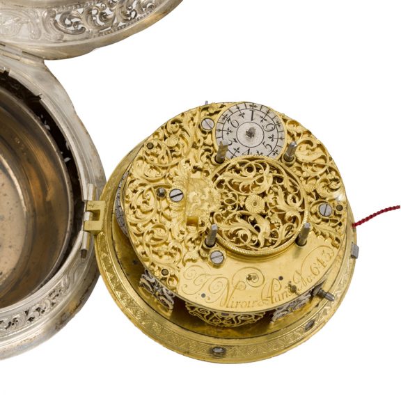 German striking and repeating watch with date and alarm Circa 1750 German striking and repeating watch with date and alarm Circa 1750