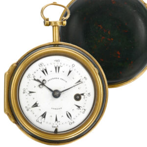 English gold verge pocket watch for the Turkish market Circa 1790