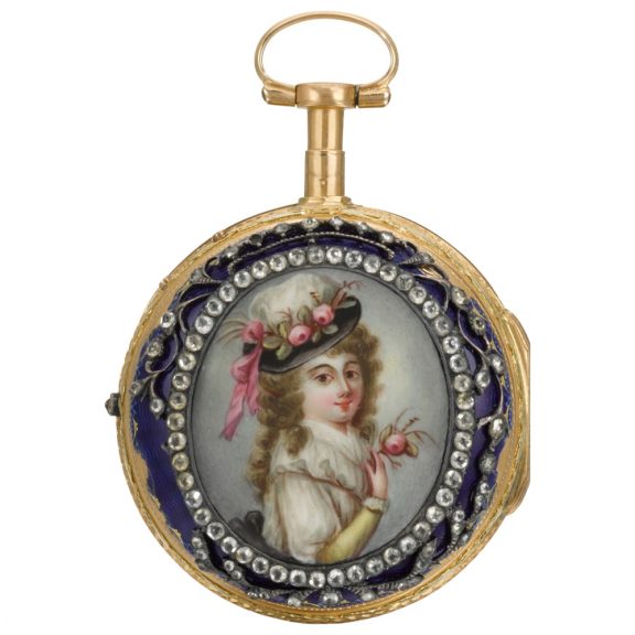 Swiss gold pair cased verge lady's pocket watch Circa 1780 Swiss gold pair cased verge lady's pocket watch Circa 1780