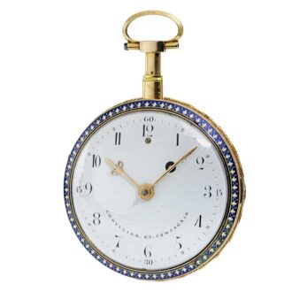 Swiss gold quarter repeating pocket watch Circa 1790