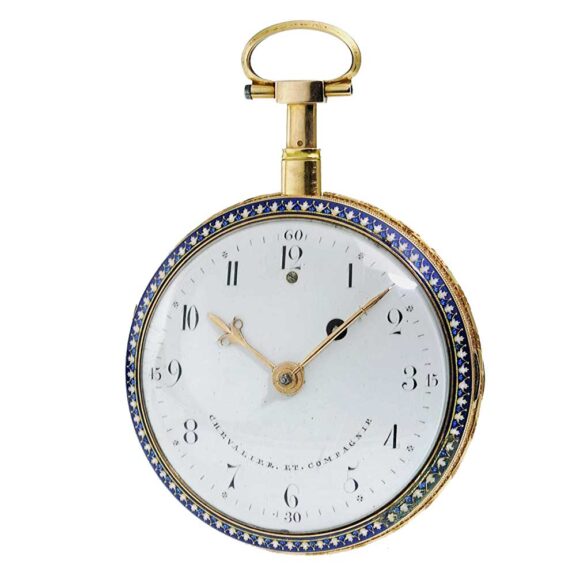 Swiss gold quarter repeating pocket watch Circa 1790 Swiss gold quarter repeating pocket watch Circa 1790
