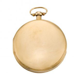 Swiss quarter repeating watch with erotic automaton Circa 1820