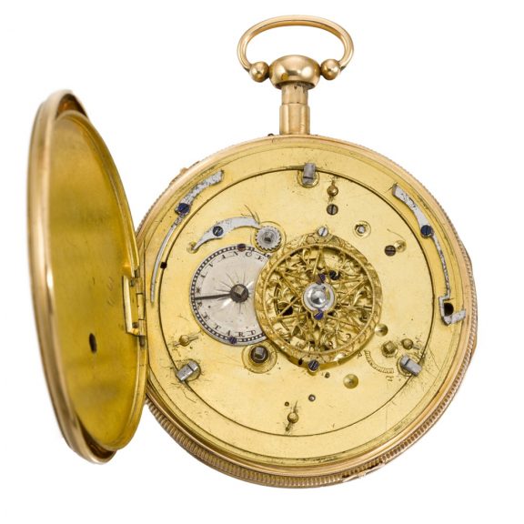 Swiss quarter repeater with erotic automaton Circa 1790 Swiss quarter repeater with erotic automaton Circa 1790