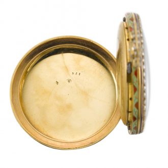 Rare Swiss pair of pocket watches for the Chinese market Circa 1825