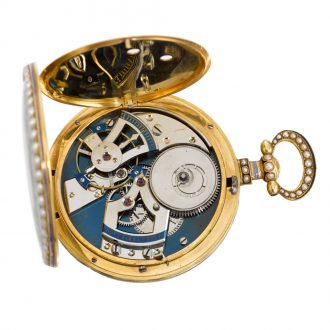 Rare Swiss pair of pocket watches for the Chinese market Circa 1825