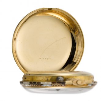 Swiss pair of duplex watches for the Chinese market Circa 1865