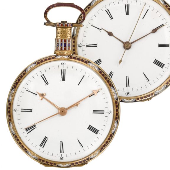 Swiss pair of duplex watches for the Chinese market Circa 1865 Swiss pair of duplex watches for the Chinese market Circa 1865