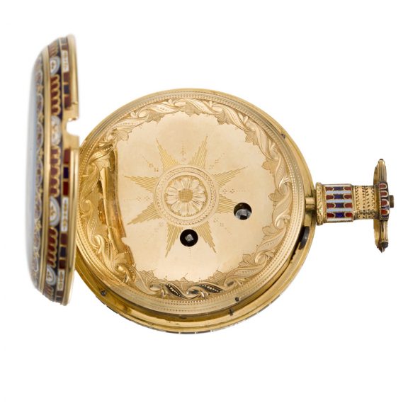 Swiss pair of duplex watches for the Chinese market Circa 1865 Swiss pair of duplex watches for the Chinese market Circa 1865