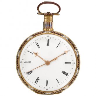 Swiss pair of duplex watches for the Chinese market Circa 1865