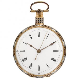 Swiss pair of duplex watches for the Chinese market Circa 1865