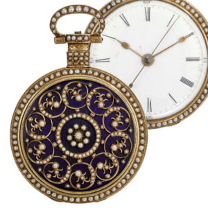 English gold, enamel watch for the Chinese market Circa 1817