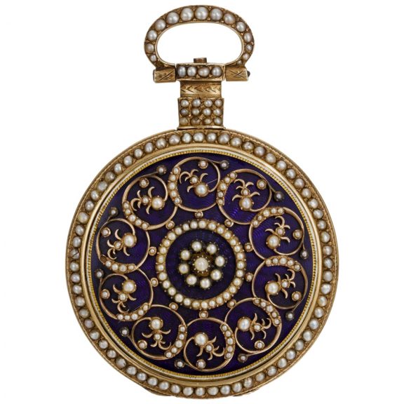English gold, enamel watch for the Chinese market Circa 1817 English gold, enamel watch for the Chinese market Circa 1817
