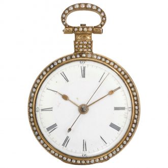 English gold, enamel watch for the Chinese market Circa 1817