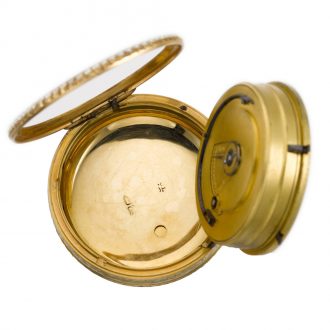 English gold, enamel watch for the Chinese market Circa 1820