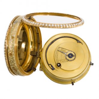English gold, enamel watch for the Chinese market Circa 1820