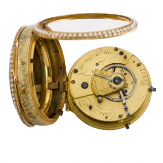English gold, enamel watch for the Chinese market Circa 1820