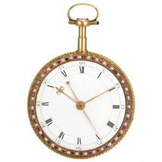 English gold, enamel watch for the Chinese market Circa 1790
