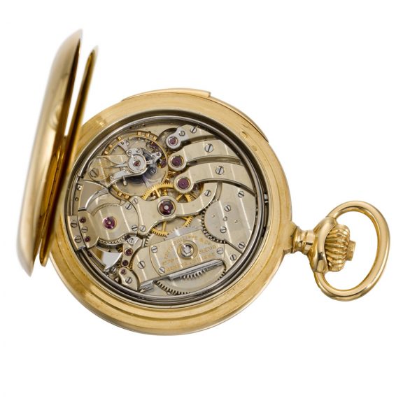 Swiss hunting cased minute repeating keyless watch Circa 1903 Swiss hunting cased minute repeating keyless watch Circa 1903