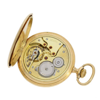 Swiss 18k gold Zenith Ankerchronometer watch Circa 1910