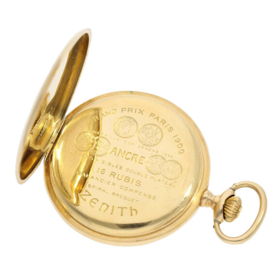Swiss 18k gold Zenith Ankerchronometer watch Circa 1910 Swiss 18k gold Zenith Ankerchronometer watch Circa 1910