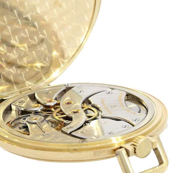 Swiss 14k gold lever watch with 18k golden chain Circa 1930 Swiss 14k gold lever watch with 18k golden chain Circa 1930
