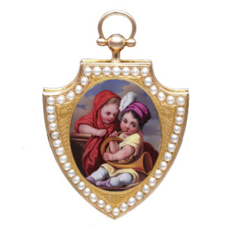 Exceptional Swiss gold, enamel automaton Circa 1805-1810 Exceptional Swiss gold, enamel automaton Circa 1805-1810