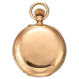 Swiss hunting cased keyless complicated lever watch Circa 1890 Swiss hunting cased keyless complicated lever watch Circa 1890