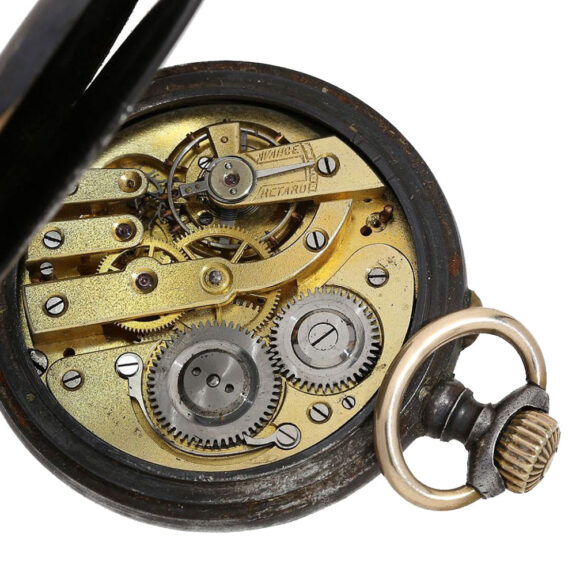 Rare Swiss iron open faced World Time watch Circa 1890 Rare Swiss iron open faced World Time watch Circa 1890