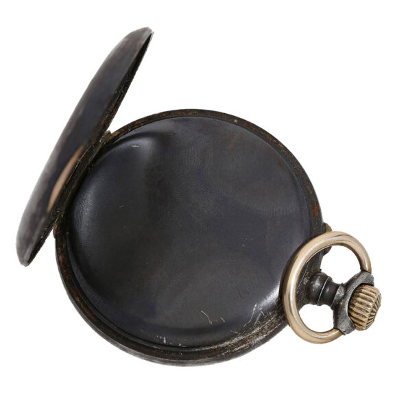 Rare Swiss iron open faced World Time watch Circa 1890 Rare Swiss iron open faced World Time watch Circa 1890