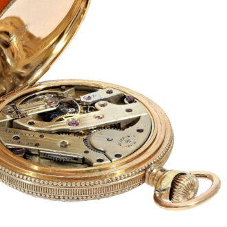 Swiss gold lever made for the North American market Circa 1900