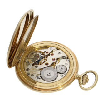 High quality Swiss Alpina Art Deco gold dress watch Circa 1930