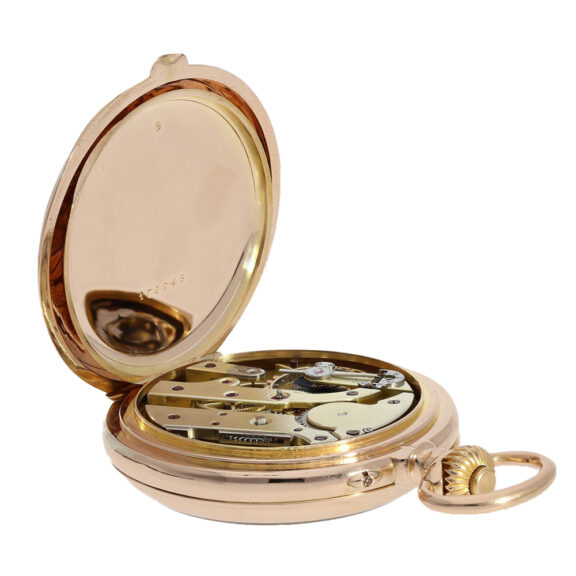 Swiss 18K pink gold chronograph in chronometer quality Circa 1880 Swiss 18K pink gold chronograph in chronometer quality Circa 1880