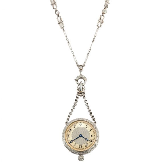 Swiss open faced keyless miniature lady's pendant watch Circa 1910 Swiss open faced keyless miniature lady's pendant watch Circa 1910