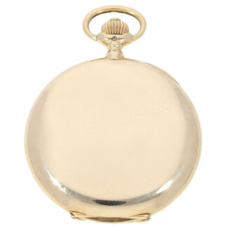 Heavy Swiss gold hunting cased lever pocket watch Circa 1917