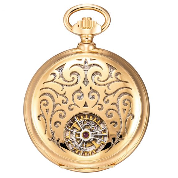 Unique decorative Swiss semi skeletonized lever watch Circa 2000 Unique decorative Swiss semi skeletonized lever watch Circa 2000