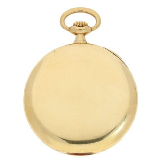 Swiss gold lever pocket watch in original box Circa 1920