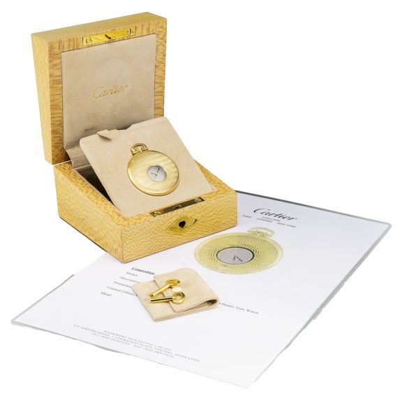 Elegant French gold mystery lever dress watch Circa 1997 Elegant French gold mystery lever dress watch Circa 1997