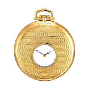 Elegant French gold mystery lever dress watch Circa 1997